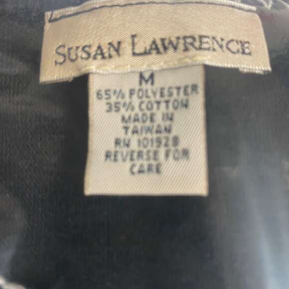 Susan Lawrence‎ M Vintage Snowman Cardigan Sweater Christmas - Picture 9 of 9